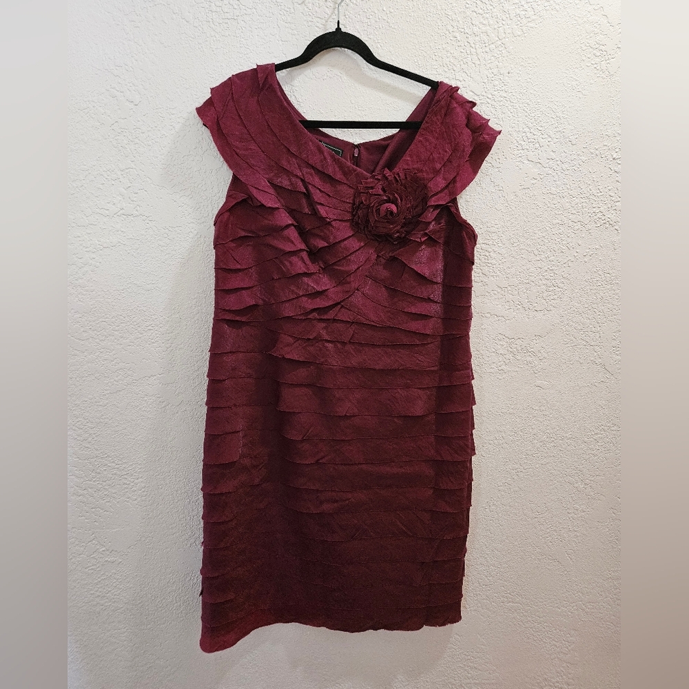 Burgundy Dress